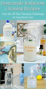 Homemade Bathroom Cleaning Recipes For