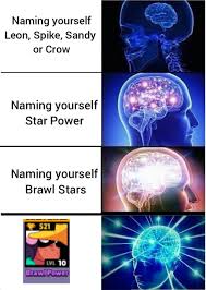 I did this a week ago i wanted to add gameplay in the background :d also thanks for 40k subs wow. Another Name Meme Brawlstars