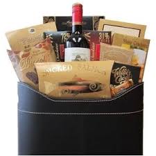 wine gift baskets canada free