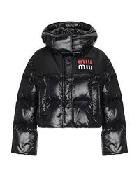 Miu Miu Down Jacket Coats Jackets Yoox Com