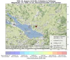 Der schweizerische erdbebendienst berichtete von einem erdstoß der stärke 4. Leichtes Erdbeben Bei Friedrichshafen Erdbebennews