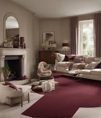 color carpet goes with taupe furniture
