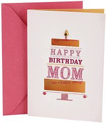 Check spelling or type a new query. Amazon Com Hallmark Birthday Card For Mom Pink And Gold Cake 0499rzb1209 Office Products
