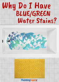 Getting Rid Of Blue Green Water Stains