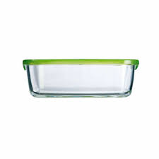Rectangle Glass Storage 820ml Clear