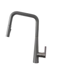 By sinks hq blog on november 13, 2020. Modern Single Handle Pull Down Sprayer Kitchen Faucet In Matte Black Gold Finish Overstock 32026963