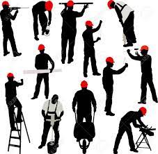 Affordable and search from millions of royalty free images, photos and vectors. Construction Workers Silhouettes Collection Vector Royalty Free Cliparts Vectors And Stock Illustration Image 50563134