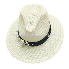 Mom shares hat decorating ideas. Chinanew Arrival Fashion Designs Ladies Straw Hats Decorated With Pearl Bands On Global Sources