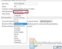 How To Change The Default Theme In Ms Office 2013