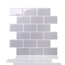 The tiles can also be easily installed directly over existing panels or smooth surface. Tictactiles 12 X 12 Peel Stick Subway Tile Reviews Wayfair