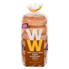 weight watchers whole wheat bagels