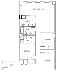 apartment floor plans at city lofts on