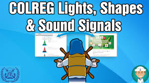 colreg lights shapes and sound signals