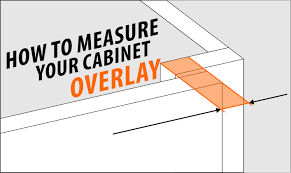 how to mere your cabinet door overlay