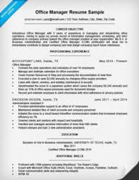 Office Manager Resume Examples  Office Clerk Resume Entry Level    