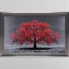 Red Cherry Tree Framed Wall Art Fab