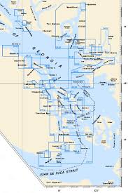 Nautical Charts For South Vancouver Island British Columbia