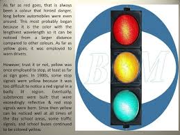 ppt why traffic lights are red