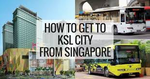 to ksl city mall from singapore