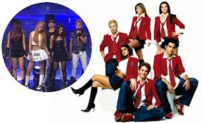 Rebel) is a mexican/american telenovela produced by televisa, and created by cris morena. Rebelde Doppelgangers In Peru Watch Tribute Band Horribly Fail At Imitating Rbd On Tv Show