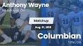 Videos - Anthony Wayne Generals (Whitehouse, OH) Varsity Football