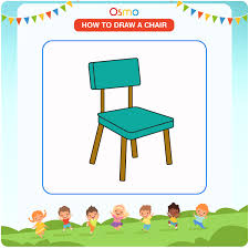 how to draw a chair a step by step