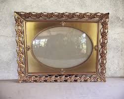 Vintage Gold Tone Picture Frame With