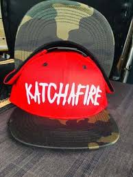 katchafire x calibis snapback cap red