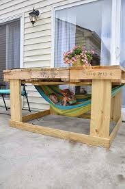 I love the style of this coffee table! 20 Amazing Diy Garden Furniture Ideas Diy Patio Outdoor Furniture Ideas Balcony Garden Web