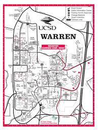The university of california, san diego, was founded in the year, 1960. Map Of Ucsd Campus Focused On Warren College Canyonview