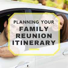 Collect donations on your family reunion website for any cause. Planning Your Family Reunion Itinerary