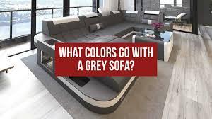 what colors go with a grey sofa sofa
