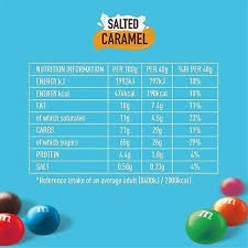 m m s salted caramel chocolate bulk