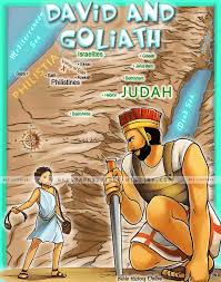 It is a lesson of courage, faith, and overcoming what read the full bible story of david and goliath in the scripture below and find further study help and summaries for this wonderful account of faith and. Story Of David And Goliath Kids Bible Maps