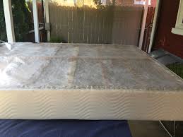 how to cut and fold a boxspring to fit