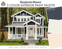 Exterior Paint Color Navy Blue House