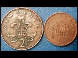 1971 new pence coin value. 1971 Uk Britain One New Penny Two New Pence Coin Decimalization Of The Uk Coins United Kingdom Youtube