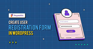 user registration form in wordpress