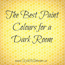 Light Paint Colors For A Dark Room
