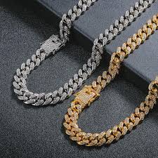 chains cuban link chain for men iced