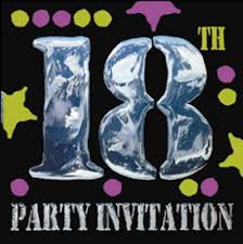 18th Birthday Invitations Cards In Packs Of 6 Party Wizard