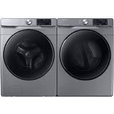 Luckily, errors on your samsung dryer are usually very easy to fix and only take a few troubleshooting steps. Shop Samsung Platinum Front Load Washer Electric Dryer Set With Steam And Smart Care At Lowes Com