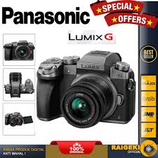 panasonic lumix g7 kit 14 42mm silver