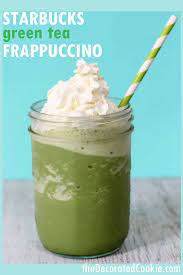 starbucks green tea frappuccino