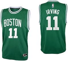Between leaks and official releases, we've gotten a glimpse of every nba franchise's alternate jerseys. Amazon Com Outerstuff Kyrie Irving Boston Celtics 11 Green Youth Road Replica Jersey Small 8 Clothing
