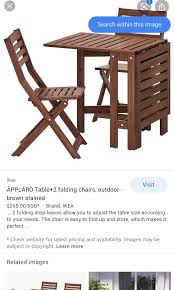 Ikea Applaro Outdoor Furniture Patio