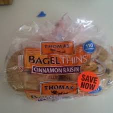 thomas bagel thins cinnamon raisin