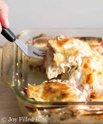Cooked cubed chicken (or 5 oz. Chicken Cordon Bleu Casserole Low Carb Keto Easy Video