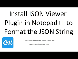 install or json viewer plugin