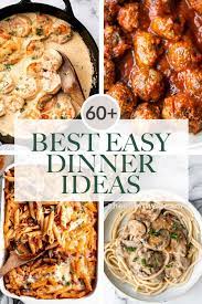 60 easy dinner ideas ahead of thyme